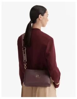 Mimco Bay Crossbody Bag in Mahogany