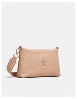 Mimco Bay Crossbody Bag in Almond