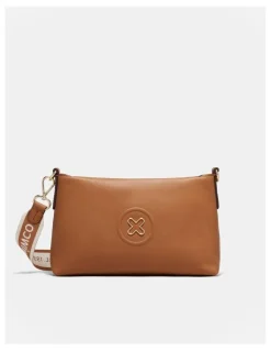 Mimco Bay Crossbody Bag in Caramel