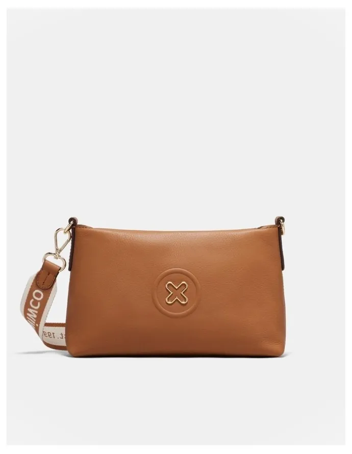 Mimco Bay Crossbody Bag in Caramel
