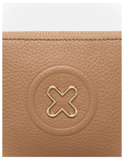 Mimco Bay Medium Pouch in Caramel