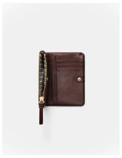 Mimco Bay Small Wallet in Mahogany