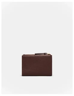 Mimco Bay Small Wallet in Mahogany