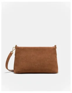 Mimco Bay Strap Crossbody Bag in Pecan