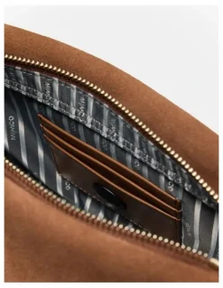 Mimco Bay Strap Crossbody Bag in Pecan