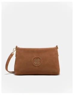 Mimco Bay Strap Crossbody Bag in Pecan