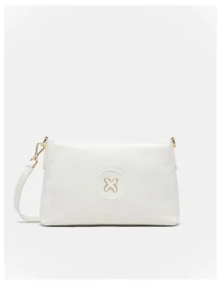 Mimco Bay Strap Crossbody Bag in White