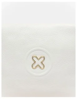 Mimco Bay Strap Crossbody Bag in White