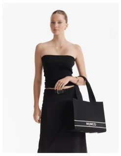 Mimco Blondie Boxy Tote Bag in Black