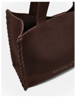 Mimco Blondie Boxy Tote Bag in Chocolate