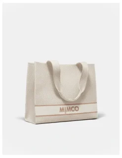 Mimco Blondie Boxy Tote Bag in Alabaster