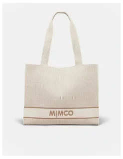 Mimco Blondie Boxy Tote Bag in Alabaster