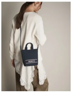 Mimco Blondie Mini Tote Bag in Navy