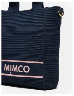Mimco Blondie Mini Tote Bag in Navy