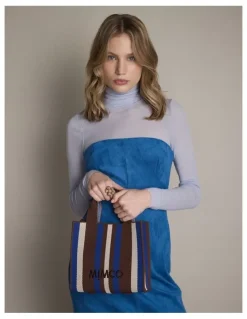Mimco Blondie Small Tote Bag in Cobalt