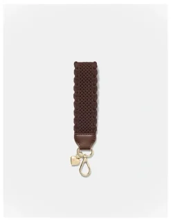 Mimco Blondie Wrist Strap in Chocolate