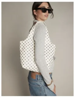 Mimco Brittany Mini Tote Bag in Dot Print