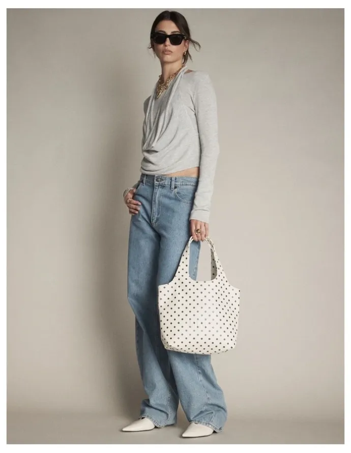 Mimco Brittany Mini Tote Bag in Dot Print