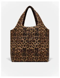 Mimco Brittany Tote Bag in Leopard