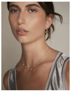 Mimco Charmelle Hoop Earrings in Gold