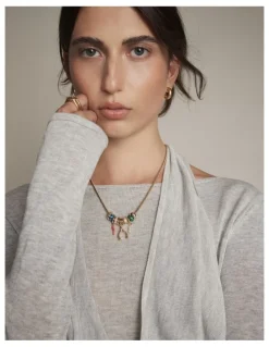 Mimco Charmelle Necklace in Multicolour
