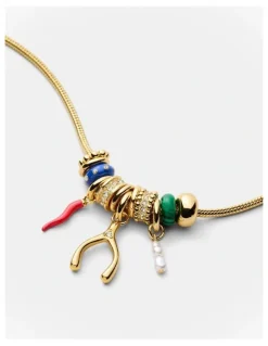 Mimco Charmelle Necklace in Multicolour