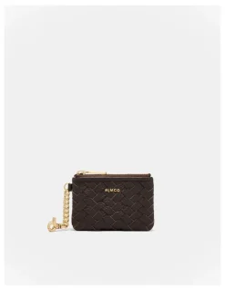 Mimco Classico Coin Purse in Cocoa