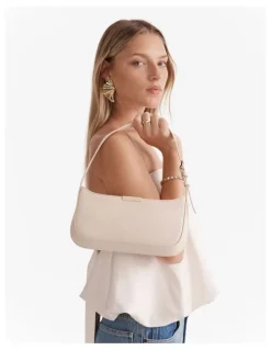 Mimco Cove Slim Shoulder Bag in Linen