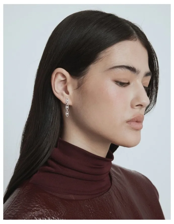 Mimco Crystallize Earrings in Silver