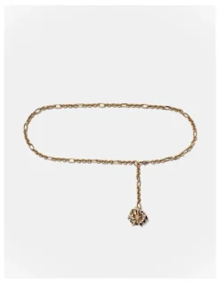 Mimco Daisy Dream Belt Necklace in Gold