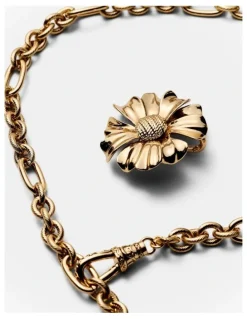 Mimco Daisy Dream Belt Necklace in Gold