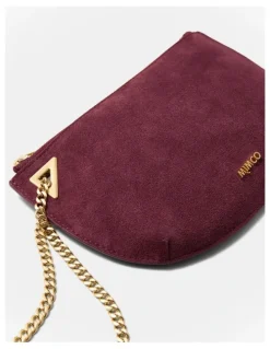 Mimco Dolly Pouch in Merlot