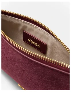 Mimco Dolly Pouch in Merlot