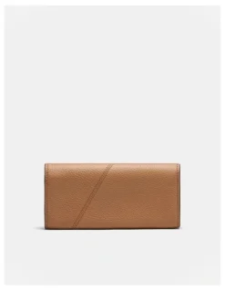 Mimco Drift Large Zip Wallet in Caramel