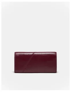 Mimco Drift Large Zip Wallet in Merlot