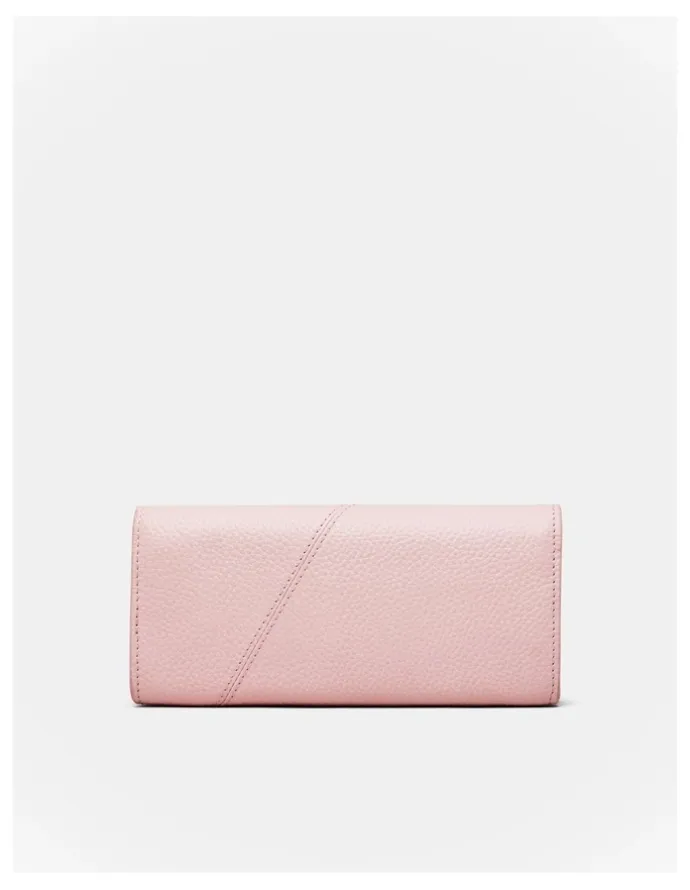 Mimco Drift Large Zip Wallet in Pink Dust