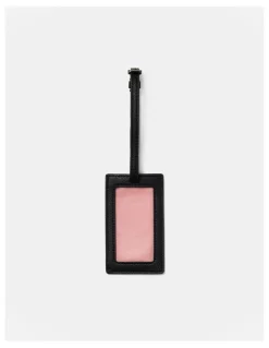 Mimco Drift Luggage Tag in Black Gunmetal