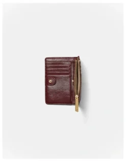 Mimco Drift Medium Wallet in Merlot