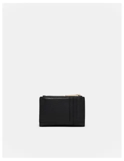 Mimco Drift Medium Wallet in Black Light Gold