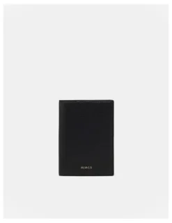 Mimco Drift Passport Holder in Black Gunmetal
