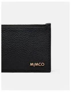 Mimco Drift Petite Wallet in Black Light Gold