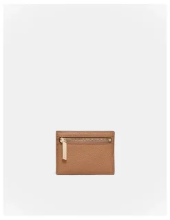 Mimco Drift Slim Credit Card Holder in Caramel