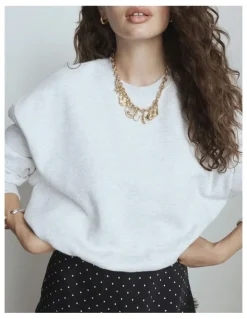 Mimco Fortuna Duo Necklace in Pearl