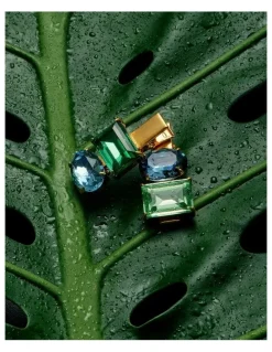 Mimco Garden Hair Clip Set in Thyme