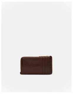 Mimco Glimpse Credit Card Wallet in Bitter Chocolate