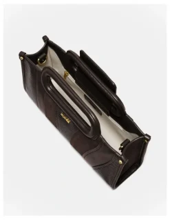 Mimco Harlowe Crossbody Bag in Bitter Chocolate
