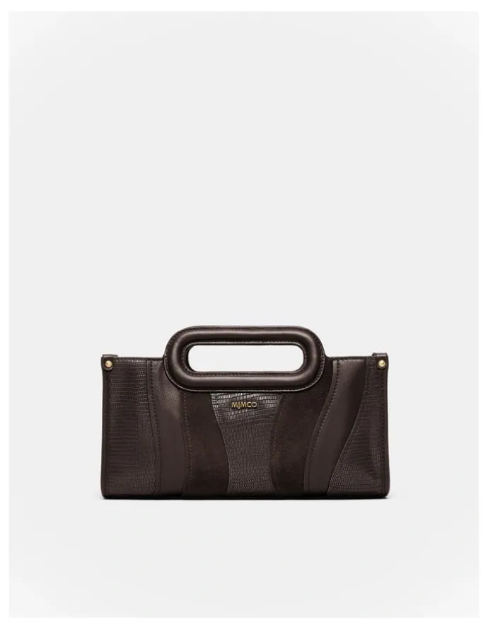 Mimco Harlowe Crossbody Bag in Bitter Chocolate