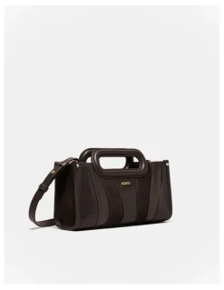 Mimco Harlowe Crossbody Bag in Bitter Chocolate