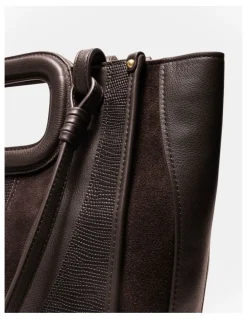 Mimco Harlowe Tote Bag in Bitter Chocolate