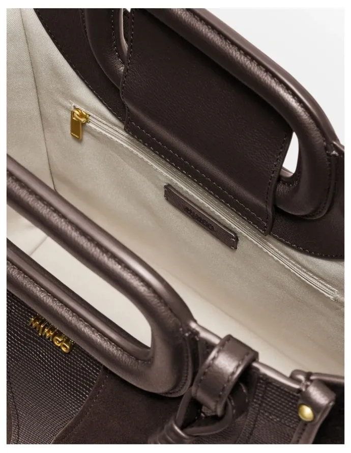 Mimco Harlowe Tote Bag in Bitter Chocolate
